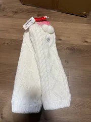 marie claire sport マリクレール レッグウォーマー ゴルフ 白 レディース