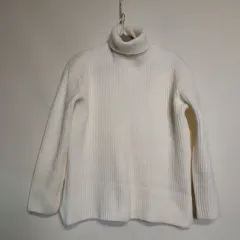 アイボリー ゴージ タートルネック ニット 90 95サイズ 冬 511264