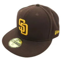 ニューエラ NEW ERA 59FIFTY MLBオンフィールド サンディエゴ・パドレス キャップ 7 3/4 ブラウン /UO