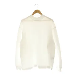 スティーブンアラン Steven Alan ダブルフェイス モックネック カットソー Tシャツ 長袖 M 白 ホワイト /AT ■OS ■SHのサムネイル
