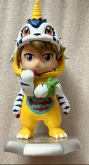 e×デジモンアドベンチャー×　石田ヤマト　ガブモン着ぐるみ　フィギュア