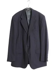 【お得なクーポン配布中!】 90s USA製 POLO UNIVERSITY CLUB ラルフローレン テーラード ジャケット メンズ XL 程/ オールド ポロ ブレザー スーツ ウール ストライプ