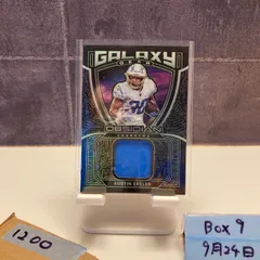 2021 Panini Austin Ekeler Los Angeles Chargers Obsidian Galaxy Gear Memorabilia ジャージ カード