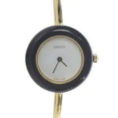 グッチ GUCCI 11/12.2 チェンジベゼル クォーツ 腕時計 2針 ゴールド色 マルチカラー