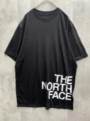 THE NORTH FACE ザノースフェイス プリント 半袖 Tシャツ sizeM/黒 ■◆メンズ