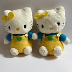 Not for sale EIKOH Mimmy-chan 2-piece set, Yellow Hello Kitty Overalls, As Is, 0.2kg
