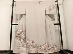 平和屋着物●訪問着　絞り　辻が花　正絹　逸品　AABD3461ph