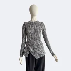 STELLA McCARTNEY アシンメトリー トップス モード ヘリンボーンのサムネイル