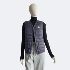 DANTON ダントン インナーダウンベスト 34 Vネック ライトダウン 軽量