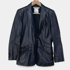 KATHARINE HAMNETT ダブルライダースジャケット ラムレザーXL キャサリンハムネットロンドン メンズL ダブルライダースジャケット