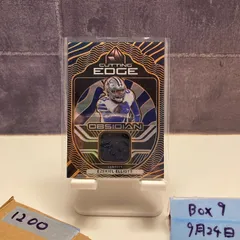 2021 Panini Ezekiel Elliott 47/75 Dallas Cowboys Obsidian Cutting Edge Memorabilia ジャージ カード