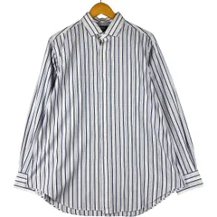 古着 ラルフローレン Ralph Lauren POLO by Ralph Lauren ESTATE 長袖 ストライプシャツ メンズL相当/eaa600786