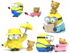 【中古】トレーディングフィギュア 全4種セット 「ミニオンズ Bob+Tim Goodtimeフィギュア2」