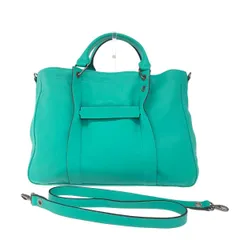 LONGCHAMP ロンシャン 2WAYバッグ/3DトップハンドルバッグL  レザー    グリーン レディース / 240001167228