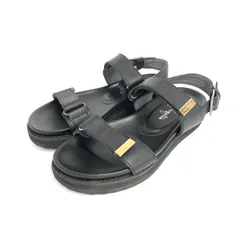 銀座かねまつ ギンザカネマツ サンダル 表記サイズ:36 レザー 230363   ブラック レディース / 240001169581