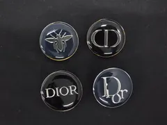 ■新品同様■ ChristianDior ディオール ピンブローチ ピンバッジ アクセサリー 4点セット ネイビー系×シルバー系 DK8779