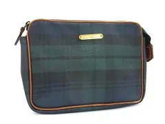 RALPH LAUREN ラルフローレン PVC クラッチバッグ ポーチ マルチケース 小物入れ メンズ レディース グリーン系 DK8614のサムネイル