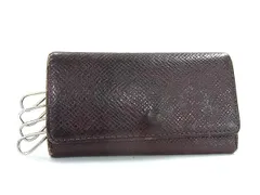 LOUIS VUITTON ルイヴィトン M30526 タイガ ミュルティクレ4 4連 キーケース 鍵入れ メンズ レディース アカジュー ボルドー系 DK8157