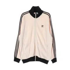 adidas アディダス ベージュ ワッフル BECKENBAUER(ベッケンバウアー) トラックジャージ セットアップ ジップアップジャケット 2XL