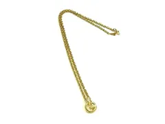 GIVENCHY ジバンシィ ヴィンテージ ラインストーン ネックレス ペンダント アクセサリー レディース ゴールド系 DK7852