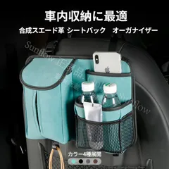 レクサス LS VXFA55/VXFA50/GVF55車用 収納ポケット 車収納バック 大容量 シートバックポケット 車 小物入り ポケット ティッシュ収納 前部座席間ポケット 荷物入れ 後部座席収納 トランク車載  CCSNB0813Q031のサムネイル