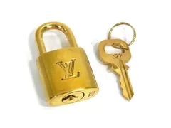 ■美品■ LOUIS VUITTON ルイヴィトン カデナ 南京錠 パドロック 322 ゴールド系 DJ8054