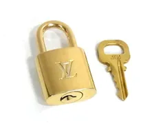 ■美品■ LOUIS VUITTON ルイヴィトン カデナ 南京錠 パドロック 304 ゴールド系 DJ8063