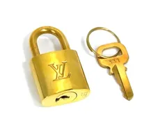 ■美品■ LOUIS VUITTON ルイヴィトン カデナ 南京錠 パドロック 331 ゴールド系 DJ8174