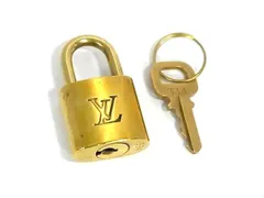 LOUIS VUITTON ルイヴィトン カデナ 南京錠 パドロック 334 鍵 キー ゴールド系 DJ8177