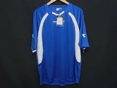 ■新品■未使用■ Diadora ディアドラ ポリエステル100% 半袖 Tシャツ トップス 表記サイズ XO 洋服 メンズ ブルー系 DJ9739