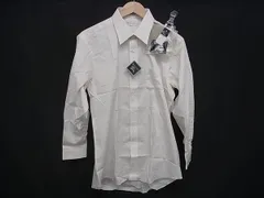 ■新品同様■ Burberrys バーバリーズ コットン100％ Yシャツ 長袖 トップス 表記サイズ A41-80 洋服 メンズ オフホワイト系 DJ2164