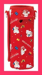 【スタッフおすすめ！】スケーター(Skater) ショルダーベルト & ハンドホルダー付 マグボトルカバー 水筒ケース 水筒カバー ハローキティ '80S サンリオ SDC4 / SKDC4 対応 WSSC3-A