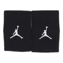 【新品未使用】野球 リストバンド 2個セット ナイキ ジョーダン DRI-FIT 吸汗速乾 黒 白 フリーサイズ JD1007-010 練習 試合 スポーツ対応