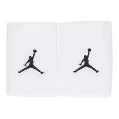 【新品未使用】野球 リストバンド 2個セット ナイキ ジョーダン DRI-FIT 吸汗速乾 白 黒 フリーサイズ JD1007-101 練習 試合 スポーツ対応