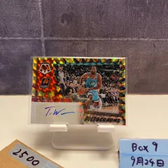 2022 Panini Mosaic T.J. Warren 直筆サインカード Phoenix Suns Pictographs Prizm カード