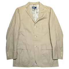 POLO RALPH LAUREN(ポロラルフローレン) Casual Tailored Jacket カジュアル テーラード ジャケット JK-RLGM-0103 L ベージュ