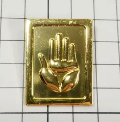 【バッジ　空条承太郎 （ジョジョの奇妙な冒険）】D11-14/FRI