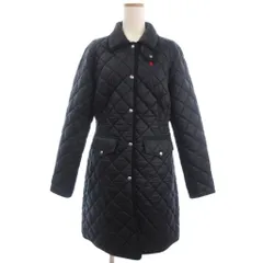 ラルフローレン RALPH LAUREN ステンカラー キルティング ジャケット コート 紺 ネイビー M