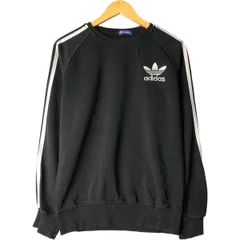 古着 アディダス adidas ORIGINALS オリジナルス ロゴスウェットシャツ トレーナー メンズS相当/eaa593397