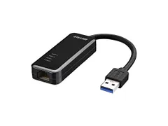 BUFFALO 有線LANアダプター LUA4-U3-AGTE-BK ブラック Giga USB3.0対応 【Ninte