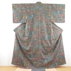 裂織半巾帯、生地》（綿）（18.5×280）美品、カラフルで可愛いい1771