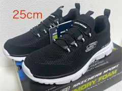 スケッチャーズ 新品　25cm ベンジー BURNS 2.0 BENJI スニーカー 8790170 ブラック/ホワイト　男女兼用