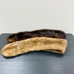 A【ミンク】 ファー ショール 高級感 和装