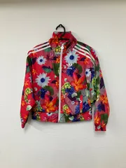 P/アディダスオリジナル花柄 トラックジャンパー