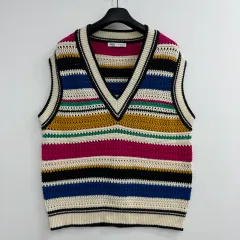 95 ザラ レディース オーバーサイズ ニット ベスト