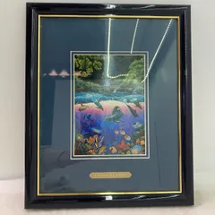 【あの頃欲しかった!世界限定225ラッセン】Lassenサイン入りキャンバス額装 あの頃欲しかった!世界限定225ラッセン】Lassenサイン入りキャンバス額装