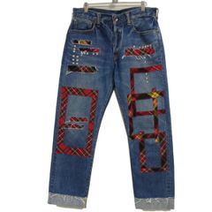 Polo Ralph Lauren パッチワークデニム 32/30 ヴィンテージ Polo Ralph Lauren パッチワークデニム 32/30 ヴィンテージ - メルカリ