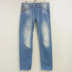 定価4万 Diesel ディーゼル BELTHER　ヴィンテージ加工 ストレッチジーンズ スリムデニムパンツ W30 メンズ
