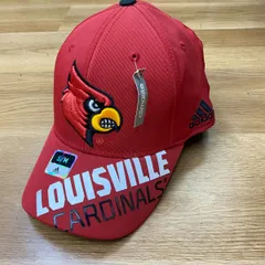 【S/M】 Adidas アディダス Collegiate カレッジエイト カンザス大学 ルイビル ville カージナルス キャップ