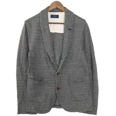SHIPS シップス 秋冬 背抜き 千鳥柄★ アンコン テーラード ジャケット ブレザー Sz.M メンズ